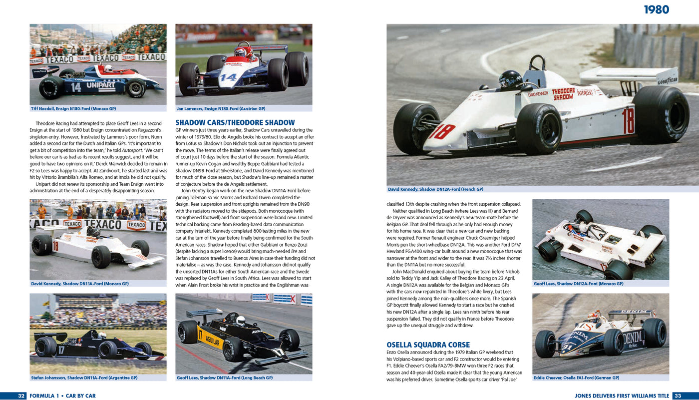 Formula 1: Car by Car 1980–89