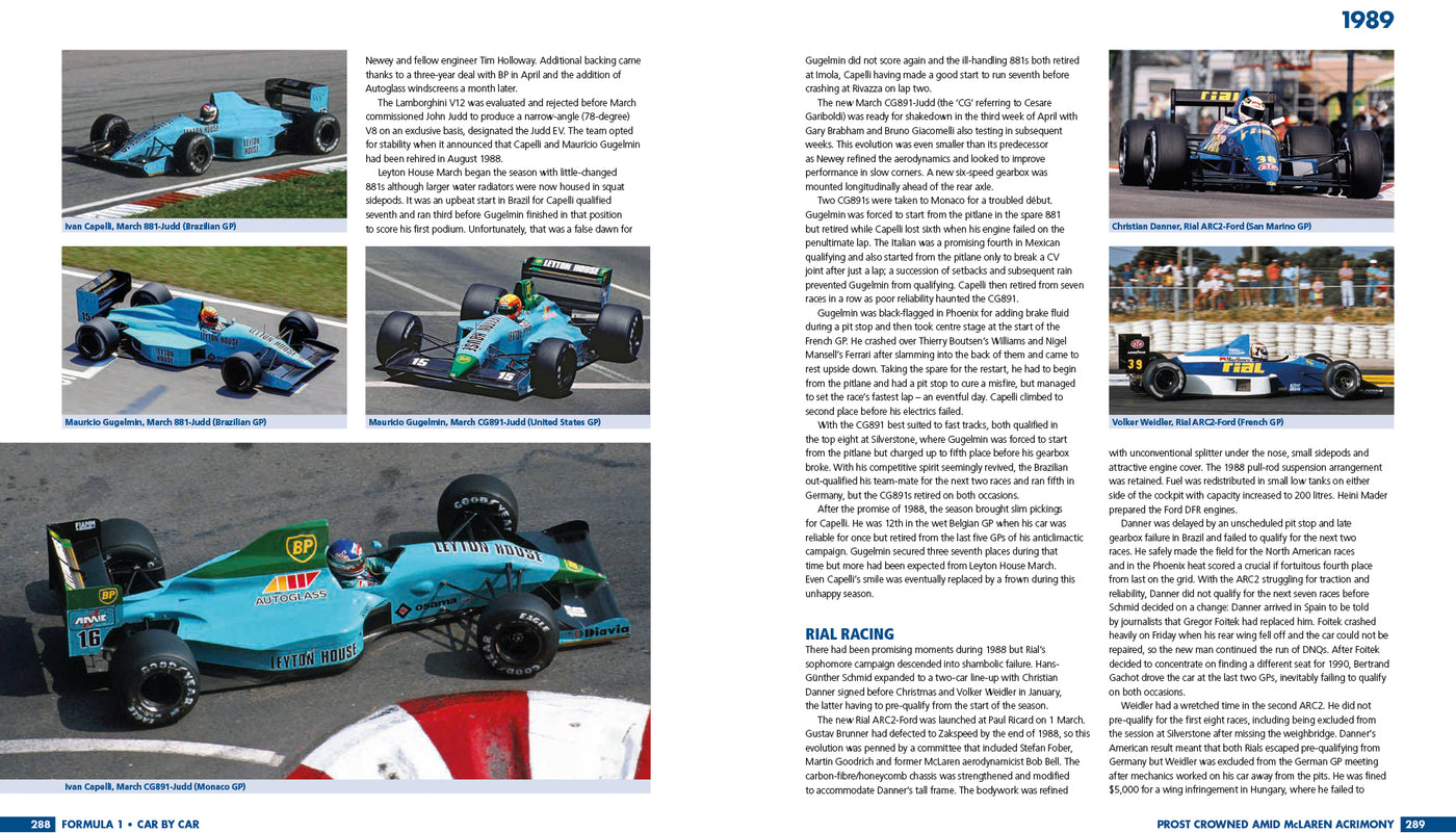 Formula 1: Car by Car 1980–89