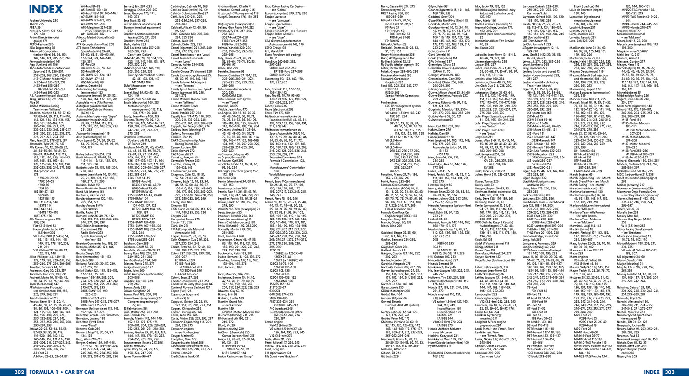 Formula 1: Car by Car 1980–89
