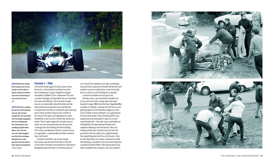 Carte Autographe Signée Brian Redman – Formule 1, Originale, Motorsport, Allemagne