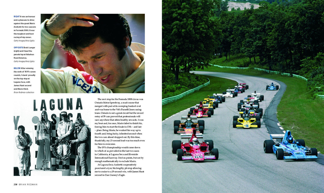 Carte Autographe Signée Brian Redman – Formule 1, Originale, Motorsport, Allemagne
